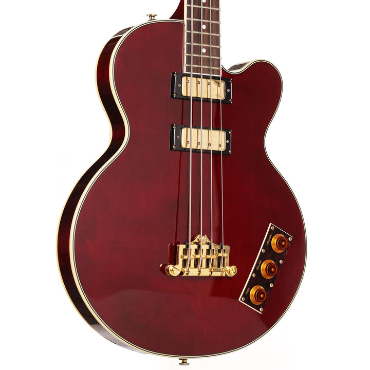 Epiphone Allen Woody Rumblekat Wine Red Used