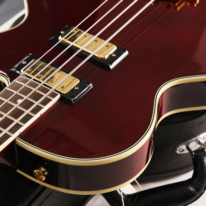 Epiphone Allen Woody Rumblekat Wine Red Used