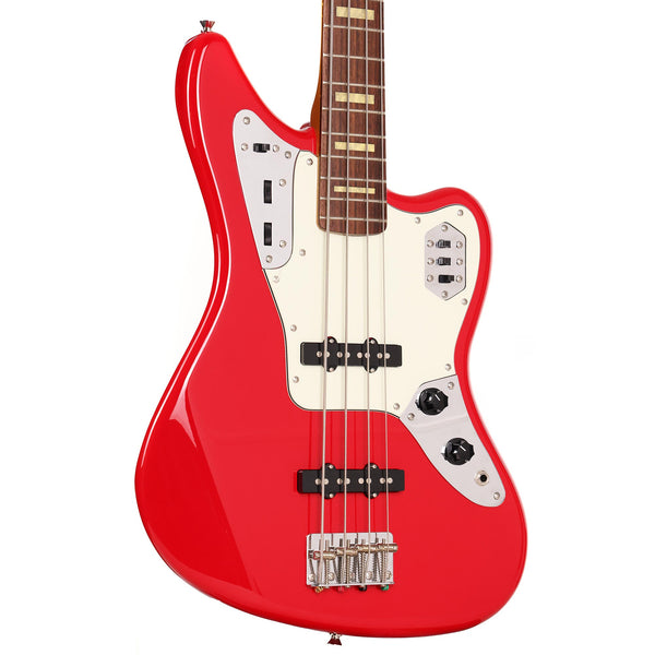 Fender MIJ Jaguar Hot Rod Red w/ Matching Headstock