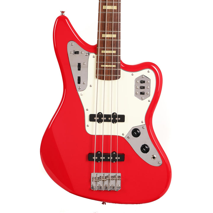 Fender MIJ Jaguar Hot Rod Red w/ Matching Headstock