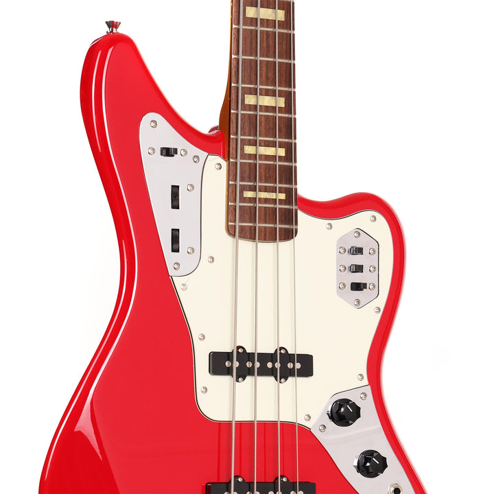 Fender MIJ Jaguar Hot Rod Red w/ Matching Headstock
