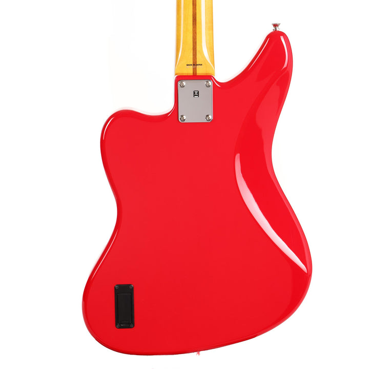 Fender MIJ Jaguar Hot Rod Red w/ Matching Headstock
