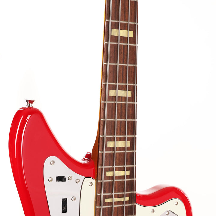 Fender MIJ Jaguar Hot Rod Red w/ Matching Headstock