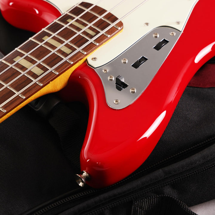 Fender MIJ Jaguar Hot Rod Red w/ Matching Headstock
