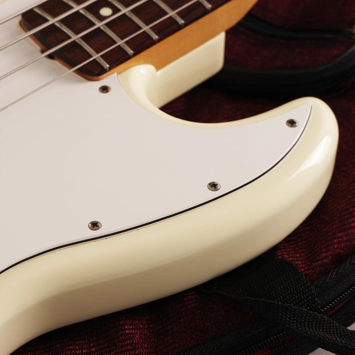 1986 Fender MIJ Jazz Bass Olympic White