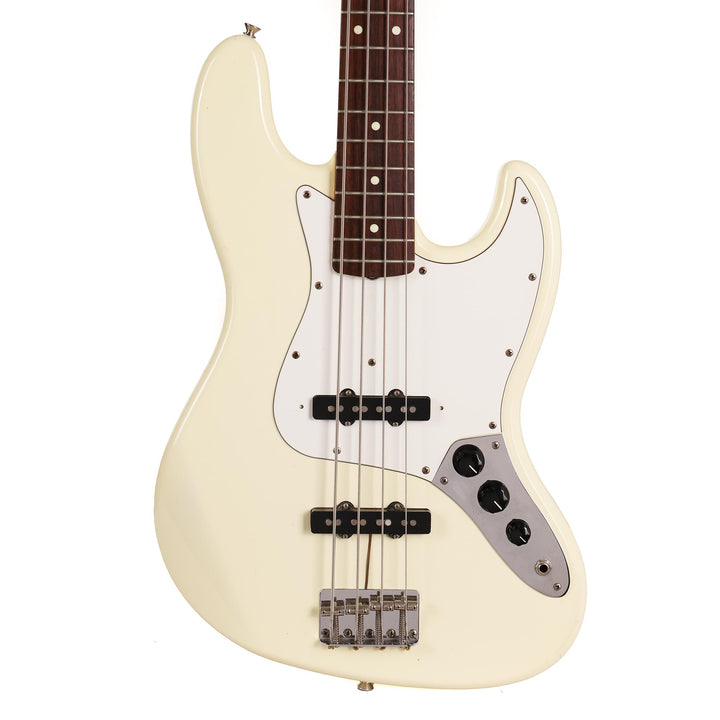 1986 Fender MIJ Jazz Bass Olympic White