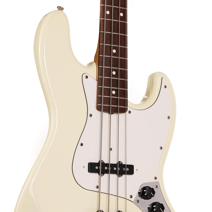 1986 Fender MIJ Jazz Bass Olympic White
