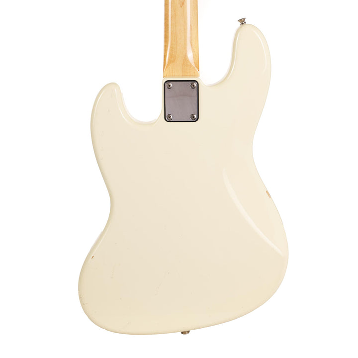 1986 Fender MIJ Jazz Bass Olympic White