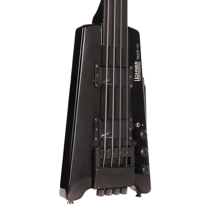 Hohner B2AFL Fretless Bass Black