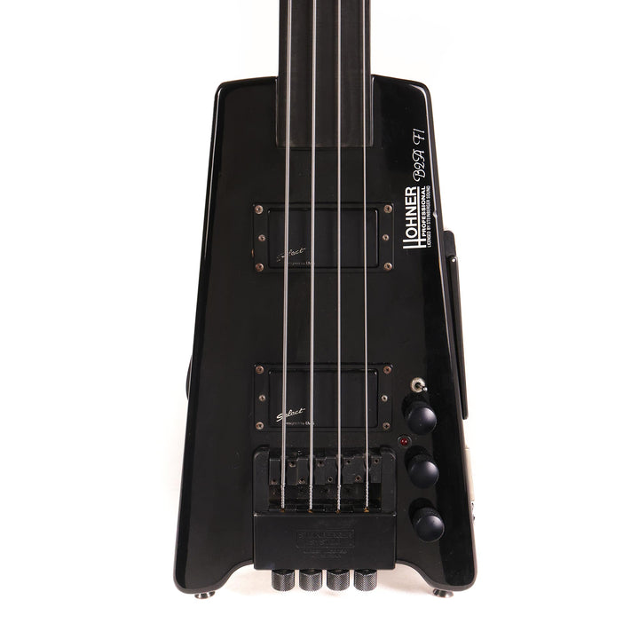 Hohner B2AFL Fretless Bass Black