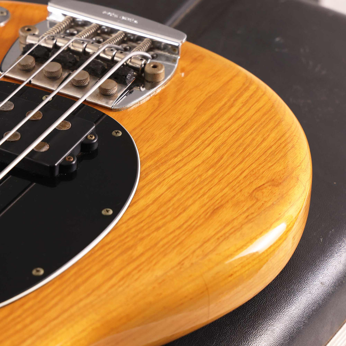 1980 Music Man StingRay Fretless Bass Natural — 10