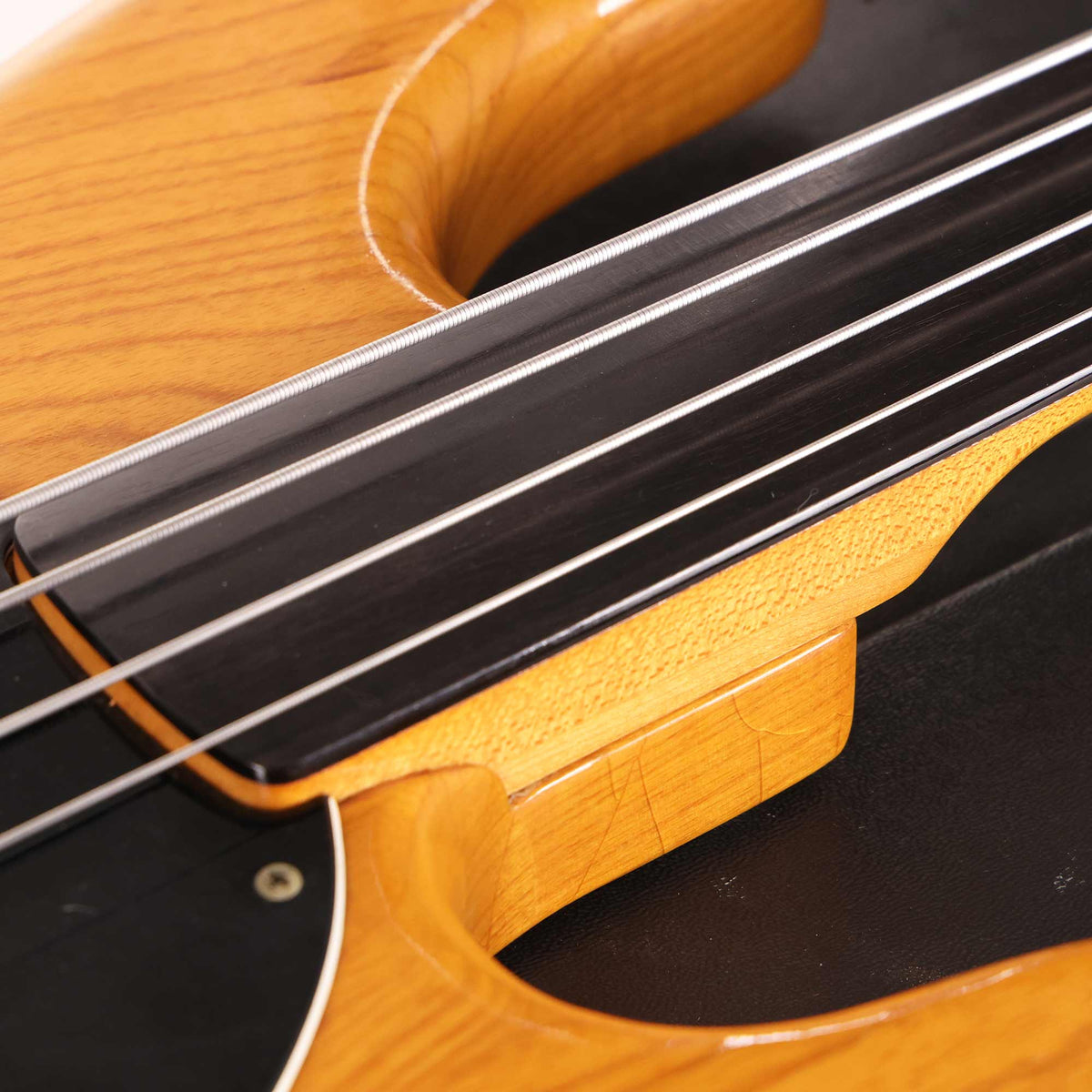 1980 Music Man StingRay Fretless Bass Natural — 11