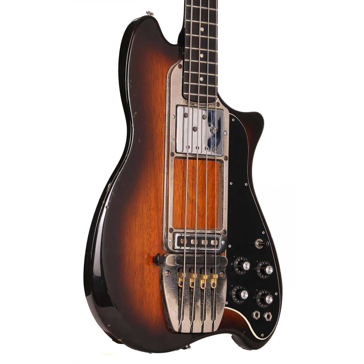 1970s Ovation Magnum I Bass Sunburst — 1