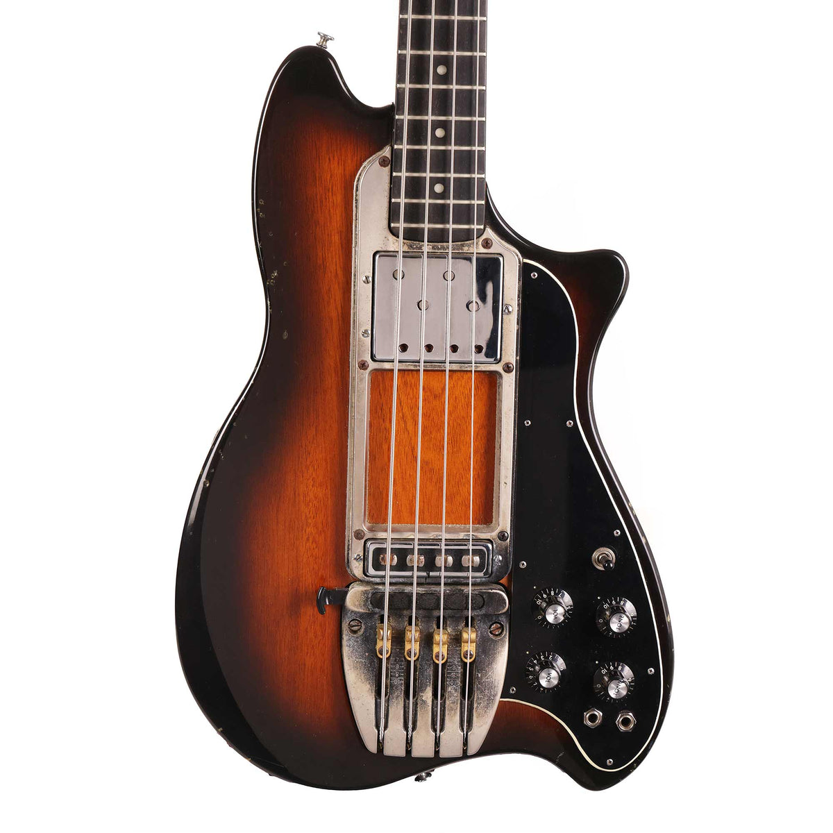 1970s Ovation Magnum I Bass Sunburst — 2