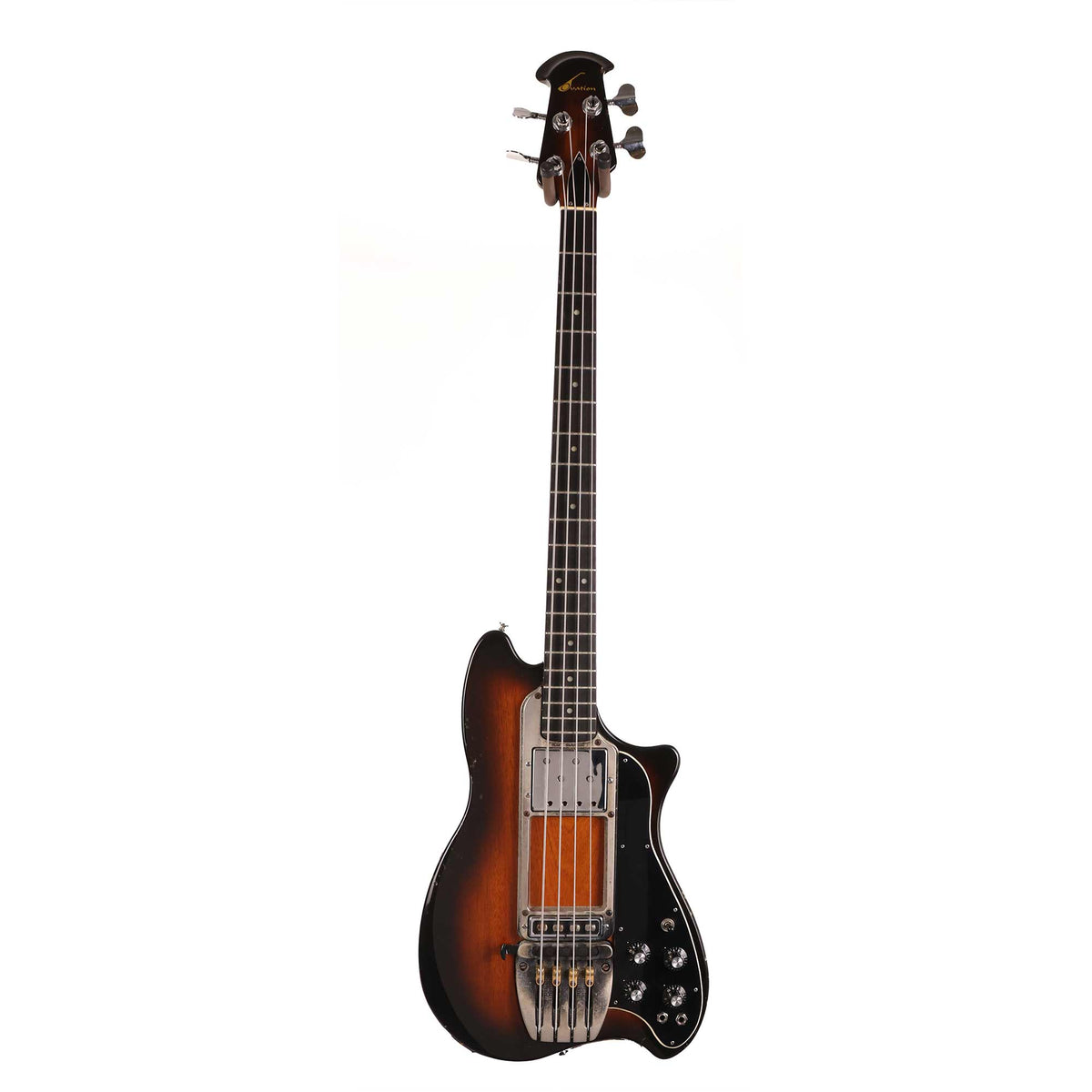 1970s Ovation Magnum I Bass Sunburst — 3