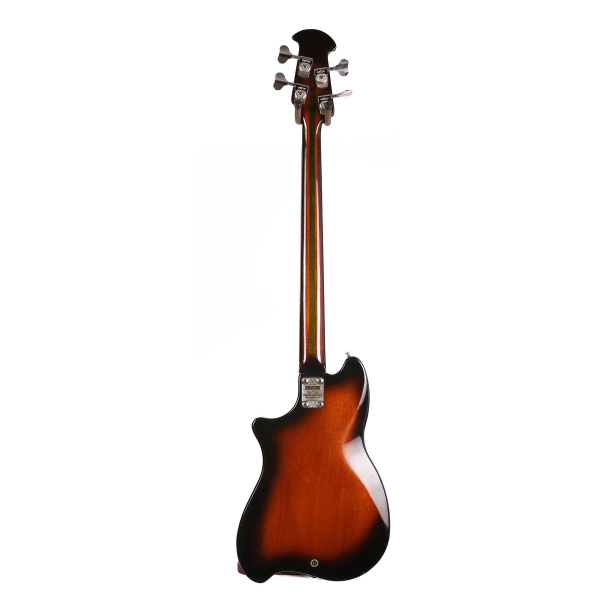1970s Ovation Magnum I Bass Sunburst — 4