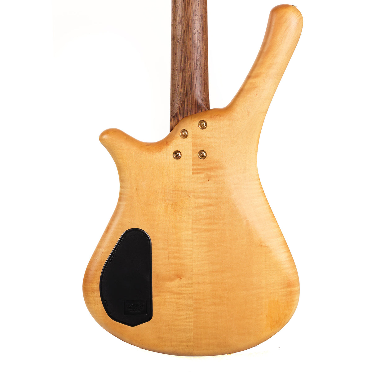 1996 Warwick Masterman Fretless Bass Natural — 6