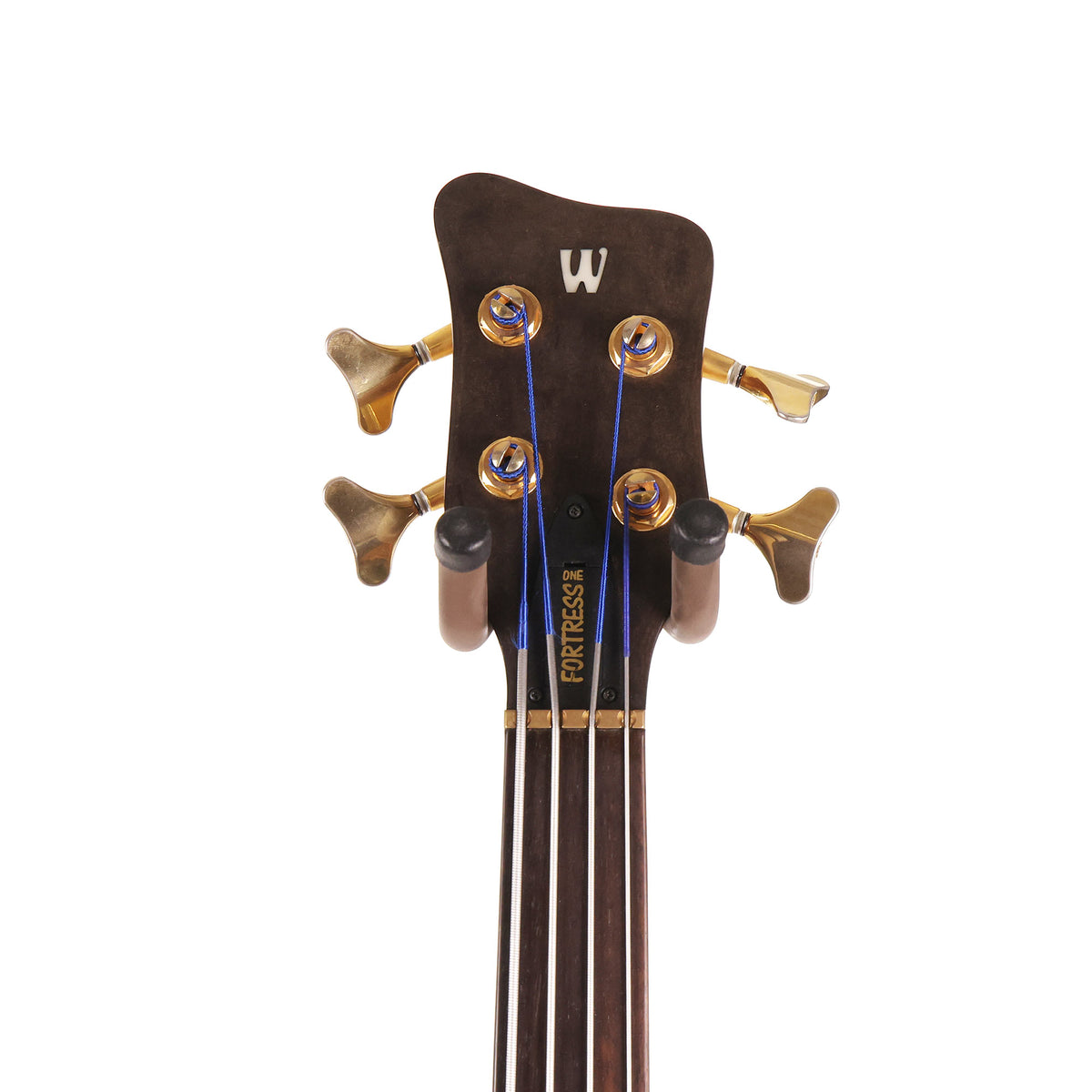 1996 Warwick Masterman Fretless Bass Natural — 8