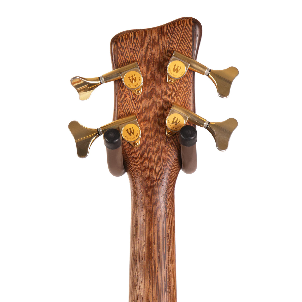 1996 Warwick Masterman Fretless Bass Natural — 9