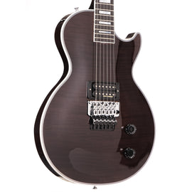 Gibson Custom Shop Les Paul Axcess Custom Made 2 Measure Trans Black Torrified Maple Top