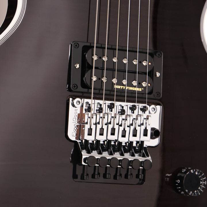Gibson Custom Shop Les Paul Axcess Custom Made 2 Measure Trans Black Torrified Maple Top