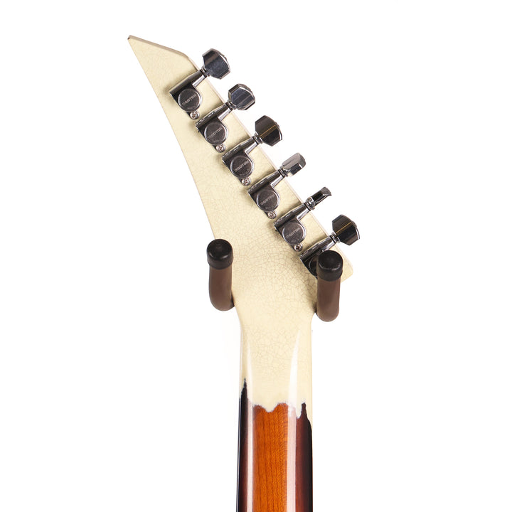 Jackson Custom Shop Rhoads Nitro Aged Vanilla Shake over 2-Tone Sunburst Tour Relic