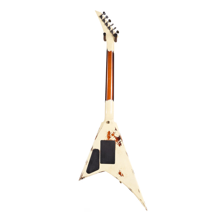 Jackson Custom Shop Rhoads Nitro Aged Vanilla Shake over 2-Tone Sunburst Tour Relic
