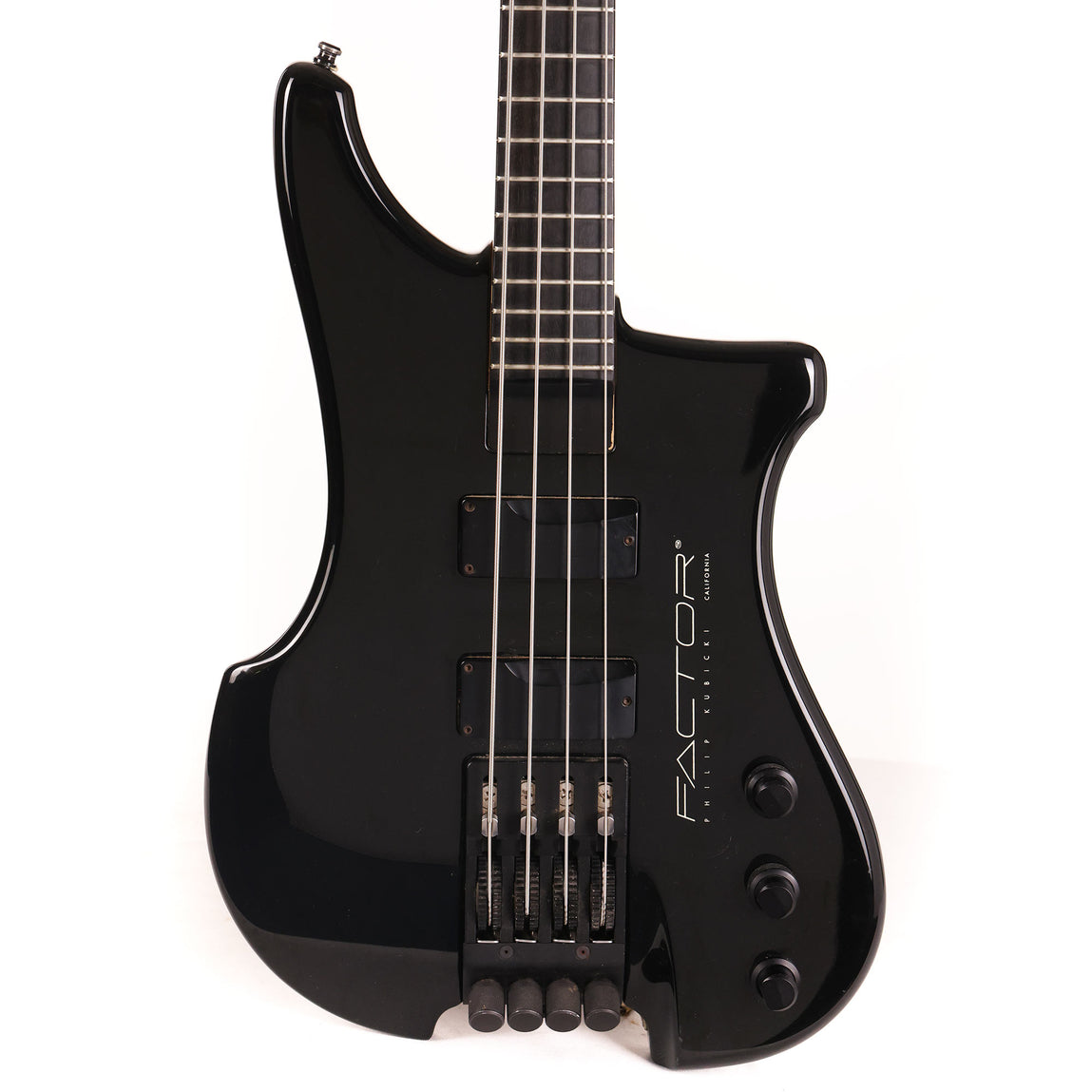 Kubicki Ex-Factor 4-String Bass Black | The Music Zoo