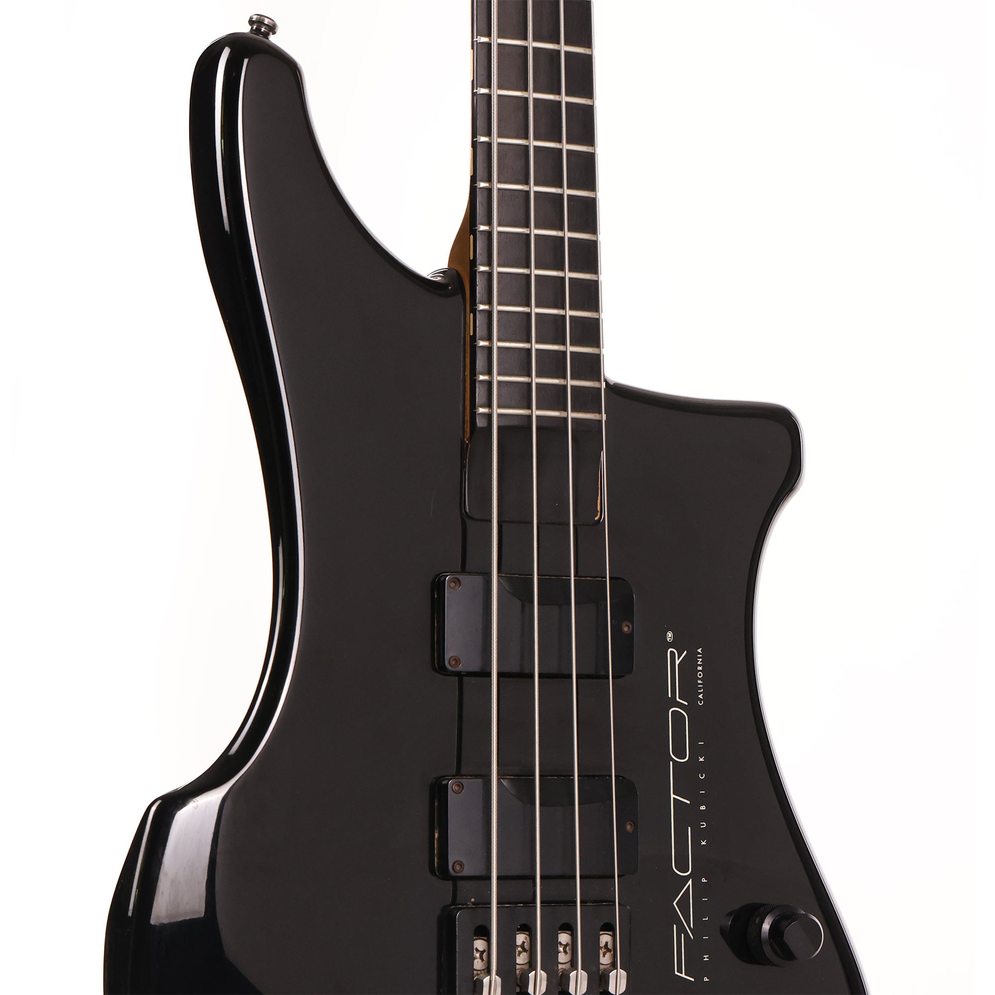 Kubicki Ex-Factor 4-String Bass Black | The Music Zoo