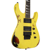 Jackson Custom Shop Special Edition Soloist Taxi Cab Yellow over 3-Tone Sunburst