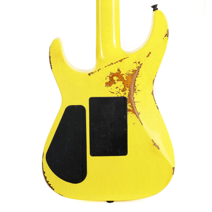 Jackson Custom Shop Special Edition Soloist Taxi Cab Yellow over 3-Tone Sunburst
