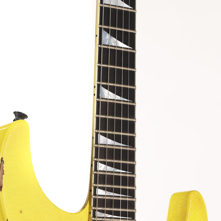 Jackson Custom Shop Special Edition Soloist Taxi Cab Yellow over 3-Tone Sunburst