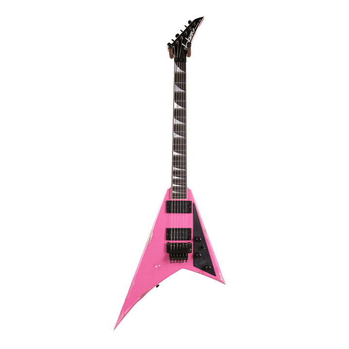 Jackson Custom Shop Special Edition Rhoads Platinum Pink Nitro Relic