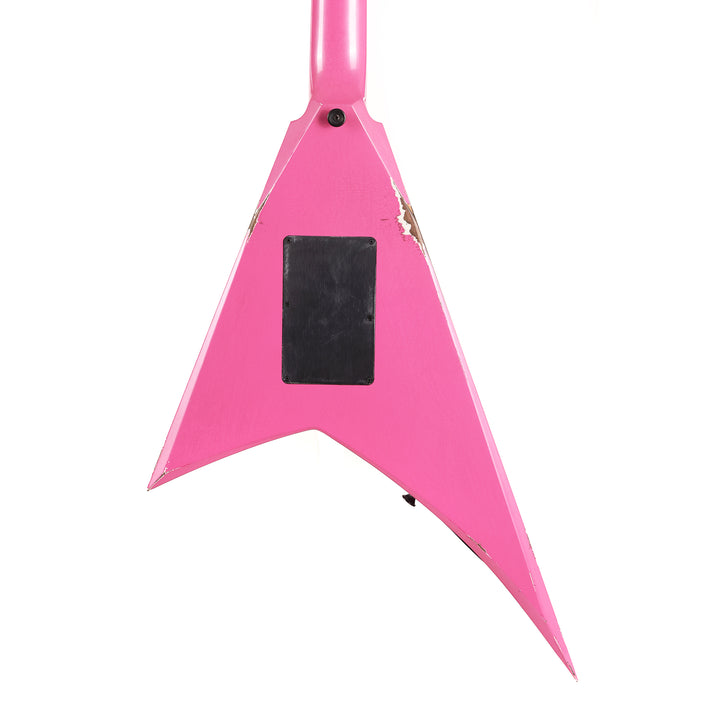 Jackson Custom Shop Special Edition Rhoads Platinum Pink Nitro Relic