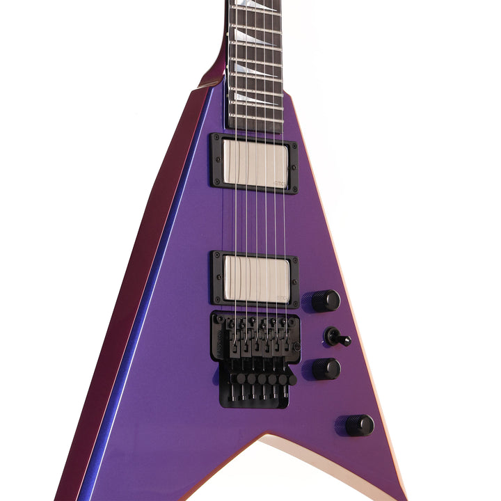 Jackson Custom Shop USA Special Edition Rhoads Blue and Red Flip Flop