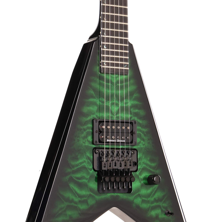 Jackson Custom Shop Special Edition King V Trans Green Burst