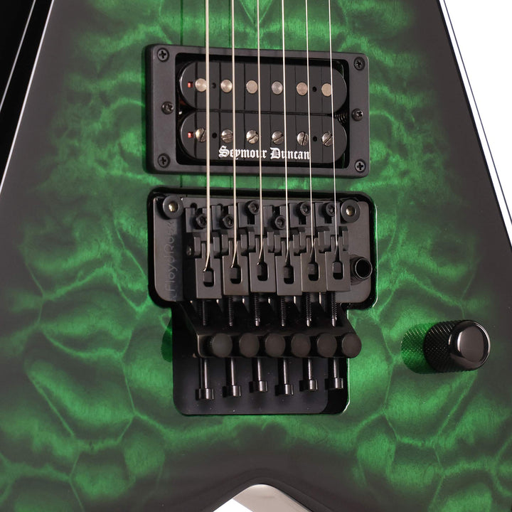 Jackson Custom Shop Special Edition King V Trans Green Burst