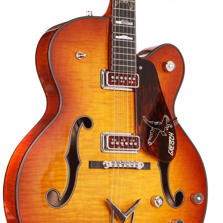 Gretsch Custom Shop 1955 Falcon Masterbuilt Chad Henrichsen Wide Tobacco Burst 2026 VIP Dealer Event