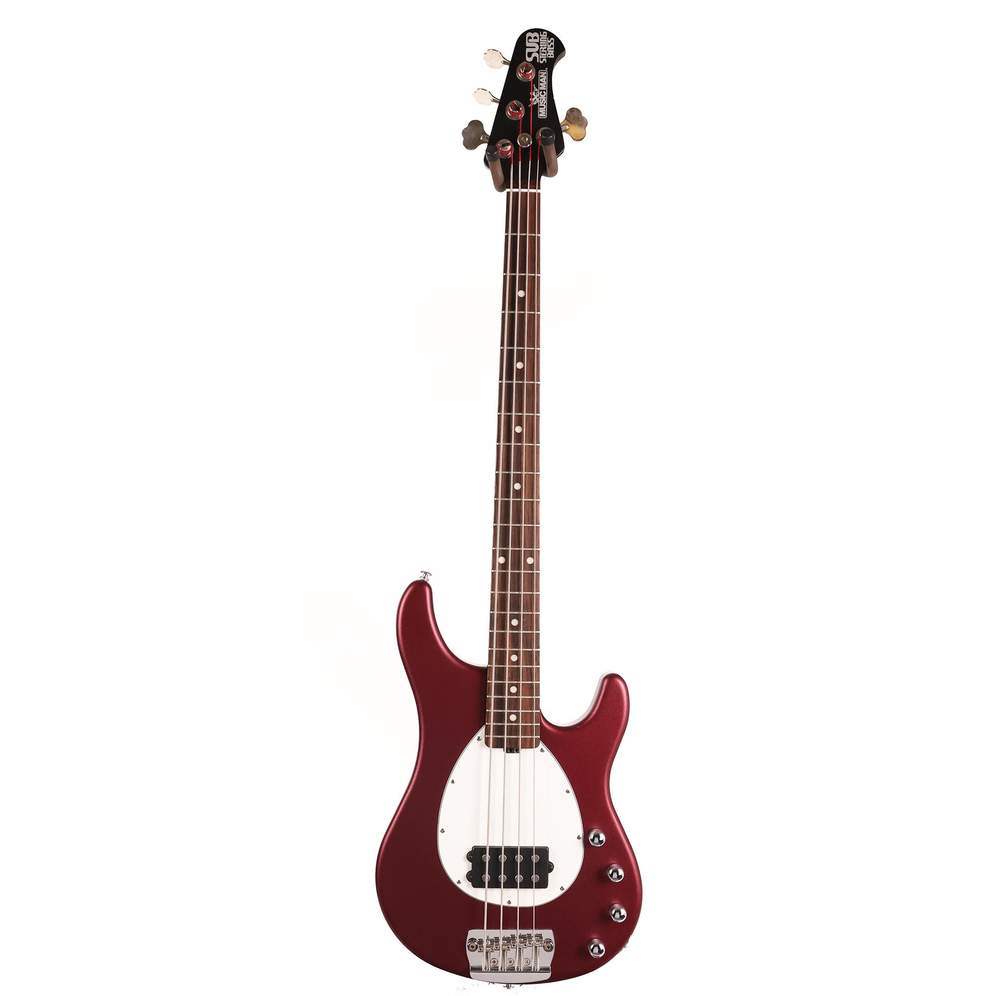 Music Man Sub Sterling Bass Textured Red 2004 | The Music Zoo