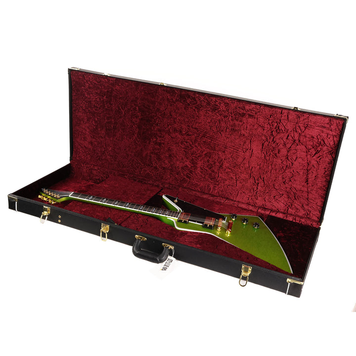 Gibson Custom Shop Explorer Custom Made 2 Measure Gecko Green Sparkle with Split Diamonds