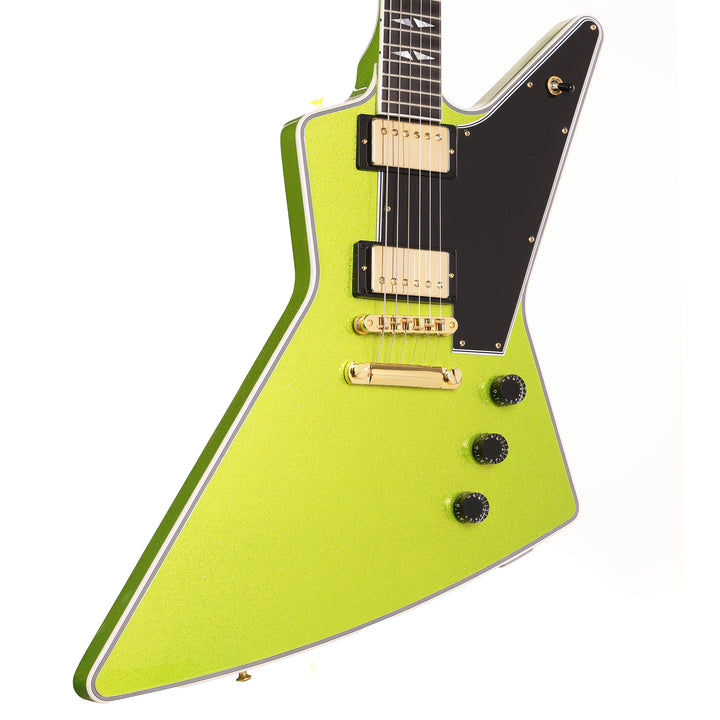 Gibson Custom Shop Explorer Custom Made 2 Measure Gecko Green Sparkle with Split Diamonds