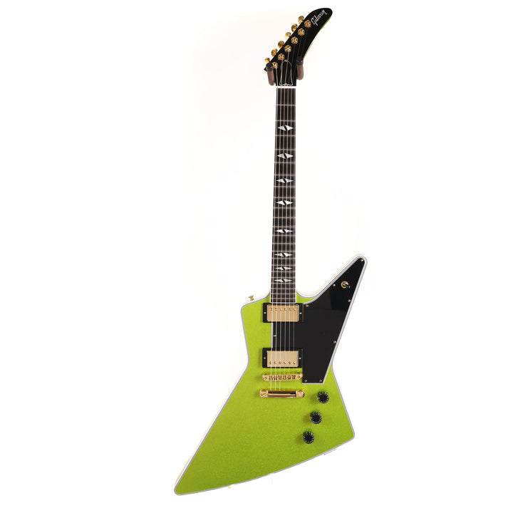 Gibson Custom Shop Explorer Custom Made 2 Measure Gecko Green Sparkle with Split Diamonds