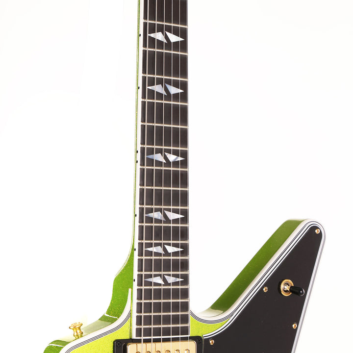 Gibson Custom Shop Explorer Custom Made 2 Measure Gecko Green Sparkle with Split Diamonds