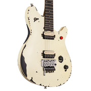 EVH Limited Edition Wolfgang Special Striped Series Distressed Ivory