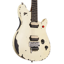 EVH Limited Edition Wolfgang Special Striped Series Distressed Ivory