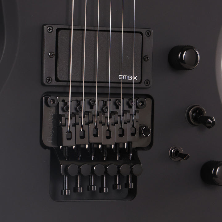 Jackson Custom Shop WR1 Warrior Reverse Headstock Satin Black