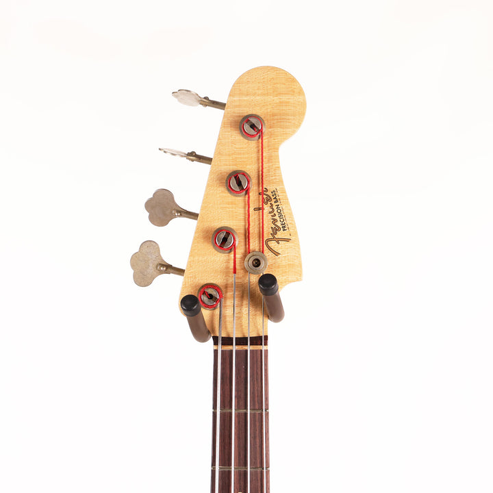 Fender Custom Shop Pino Palladino Signature Precision Bass Relic Fiesta Red over Desert Sand