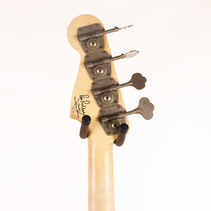 Fender Custom Shop Pino Palladino Signature Precision Bass Relic Fiesta Red over Desert Sand