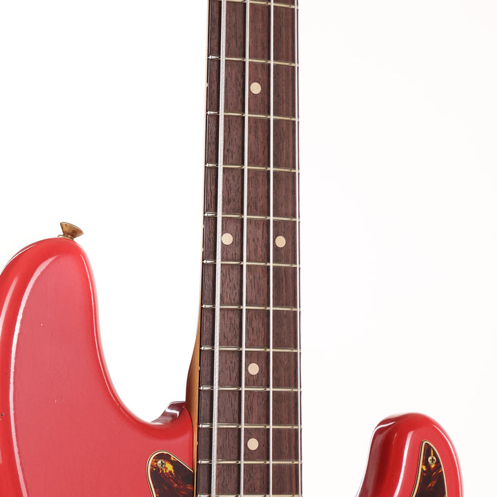 Fender Custom Shop Pino Palladino Signature Precision Bass Relic Fiesta Red over Desert Sand