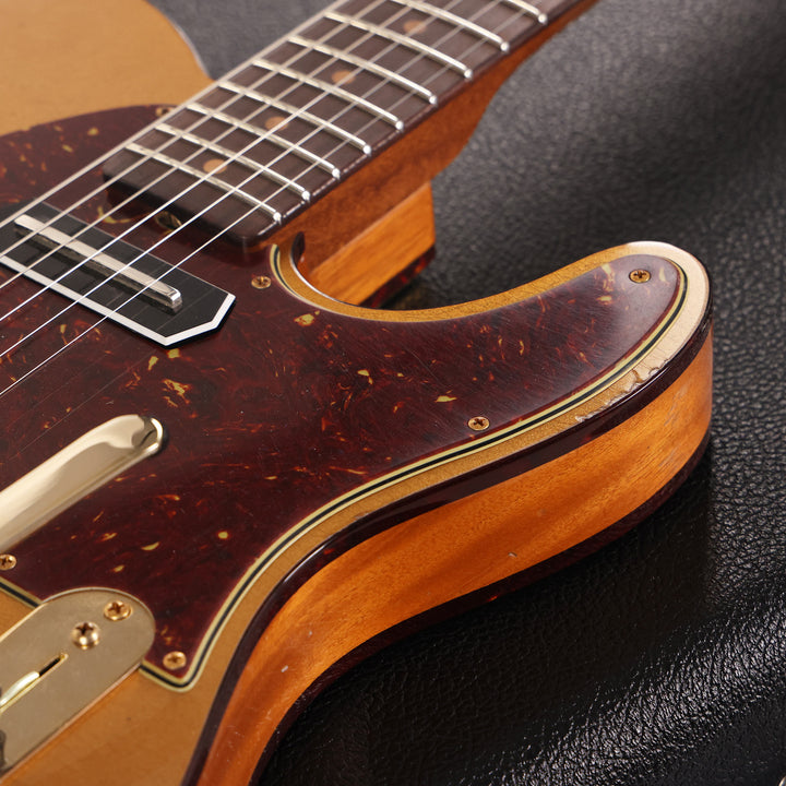 Fender Custom Shop Limited Edition Bow Tie Telecaster Custom Aged Firemist Gold